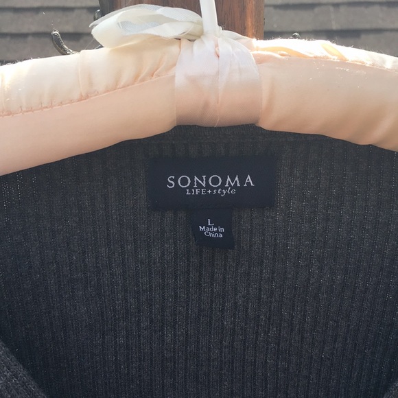 Adorable Grey Sweater Top - Picture 2 of 3